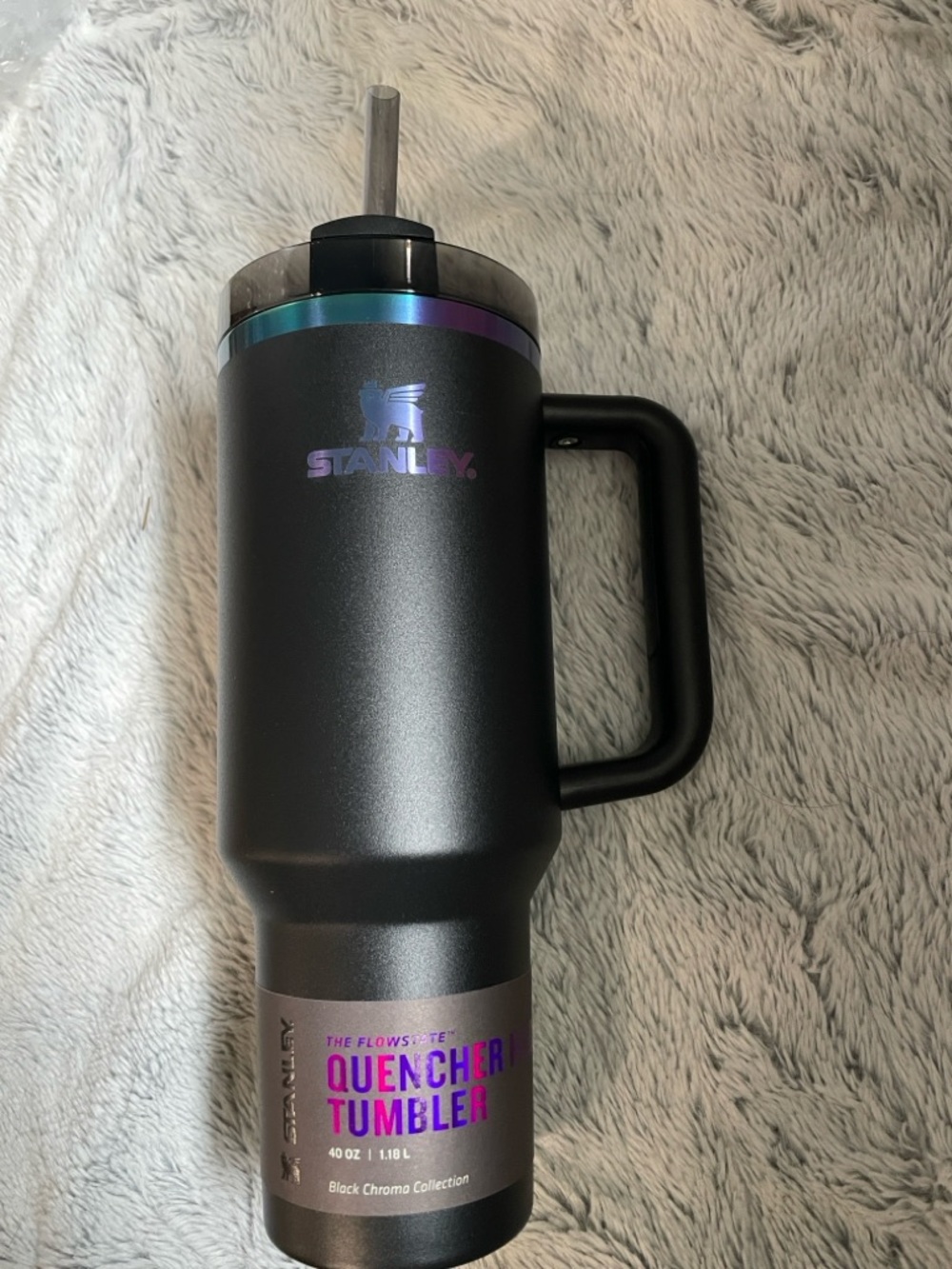 Stanley Black Chroma Tumbler with Iridescent Accents